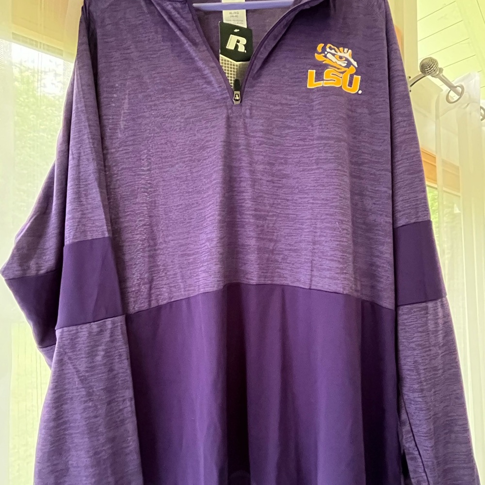 🛍️Russell Athletic LSU 1/4 Zip Apparel Collection